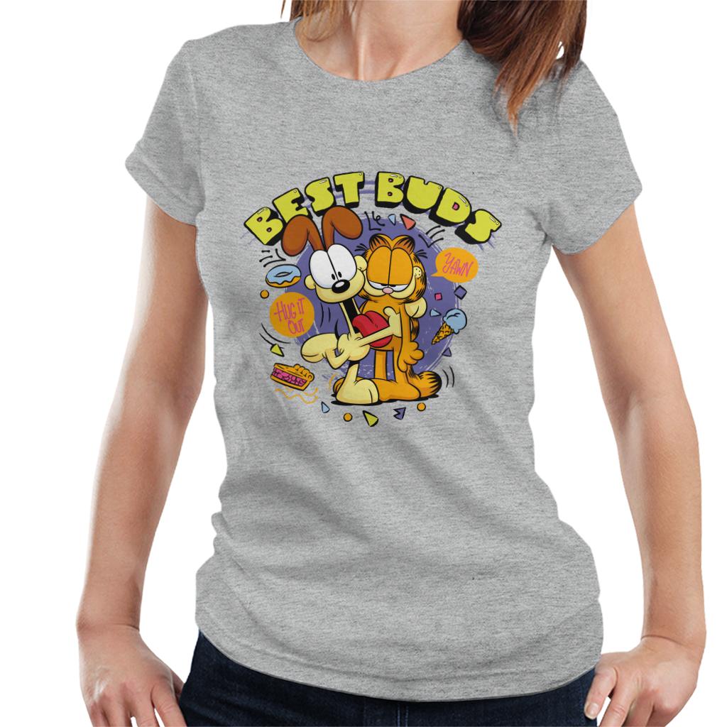Garfield And Odie Best Buds Women's T-Shirt-ALL + EVERY