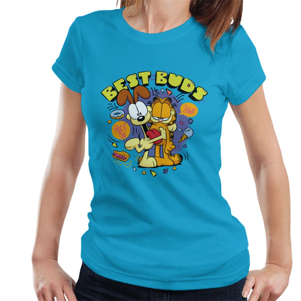 Garfield And Odie Best Buds Women's T-Shirt-ALL + EVERY