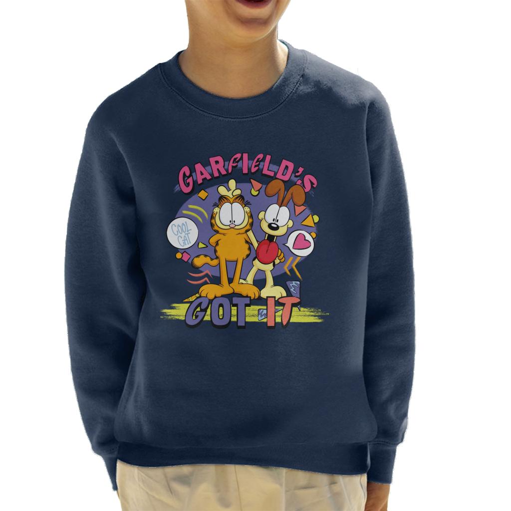 Garfield Has Got It Cool Cat Kid's Sweatshirt-ALL + EVERY