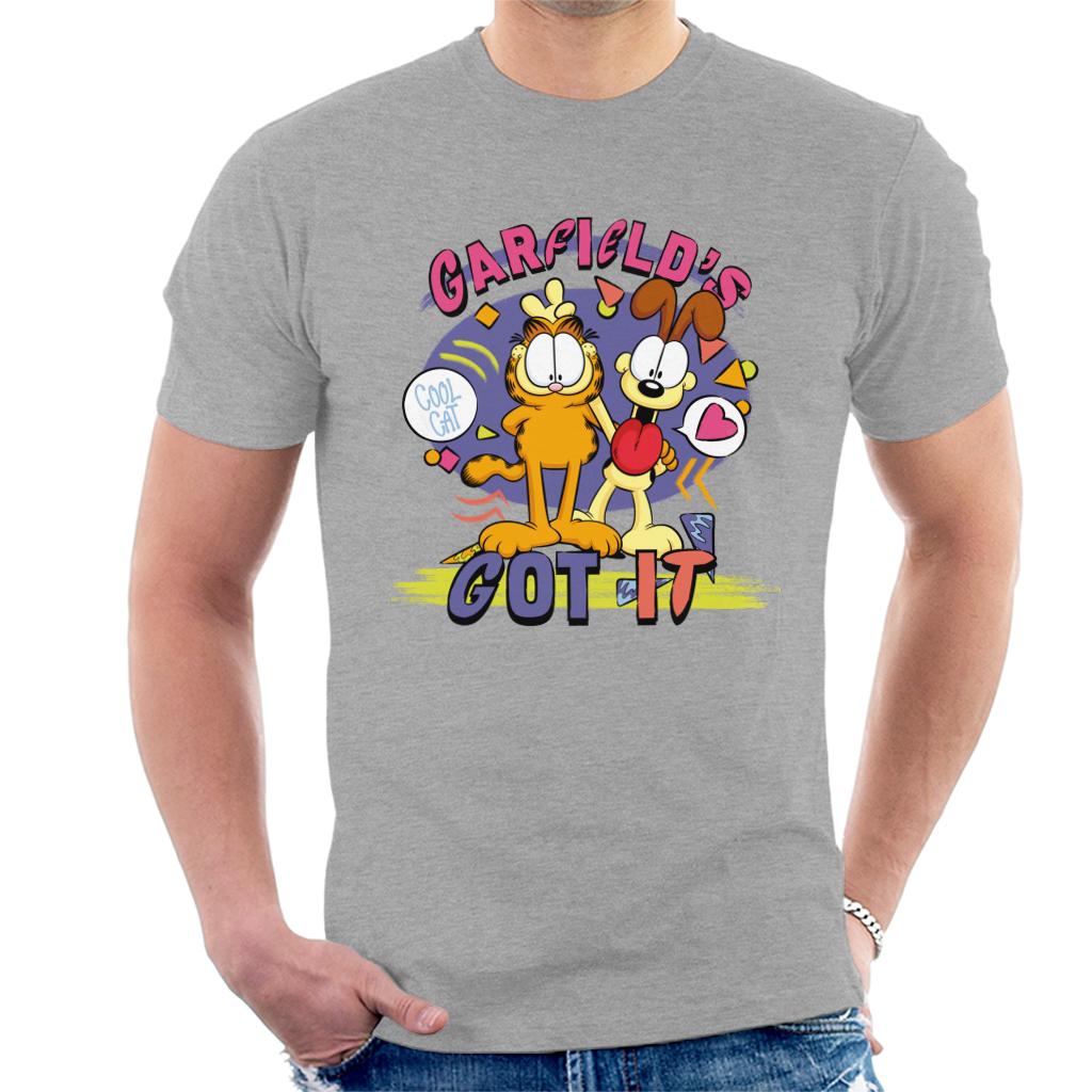 Garfield Has Got It Cool Cat Men's T-Shirt-ALL + EVERY