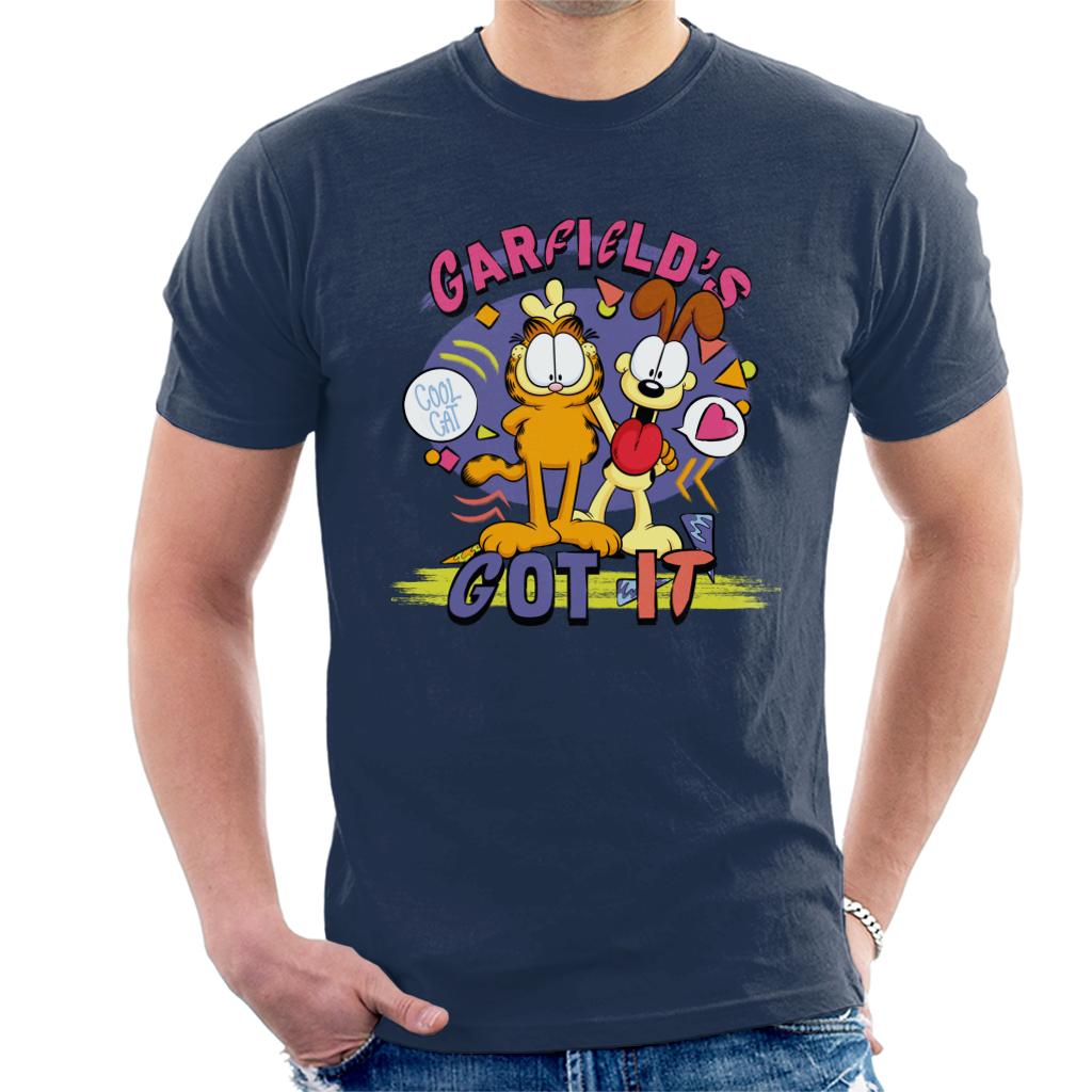 Garfield Has Got It Cool Cat Men's T-Shirt-ALL + EVERY