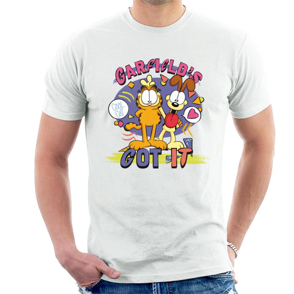 Garfield Has Got It Cool Cat Men's T-Shirt-ALL + EVERY