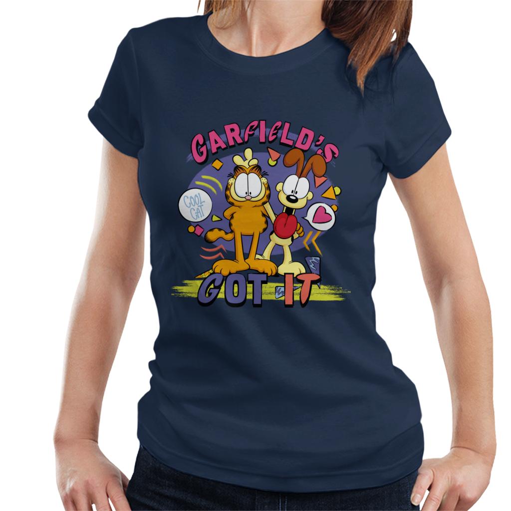 Garfield Has Got It Cool Cat Women's T-Shirt-ALL + EVERY