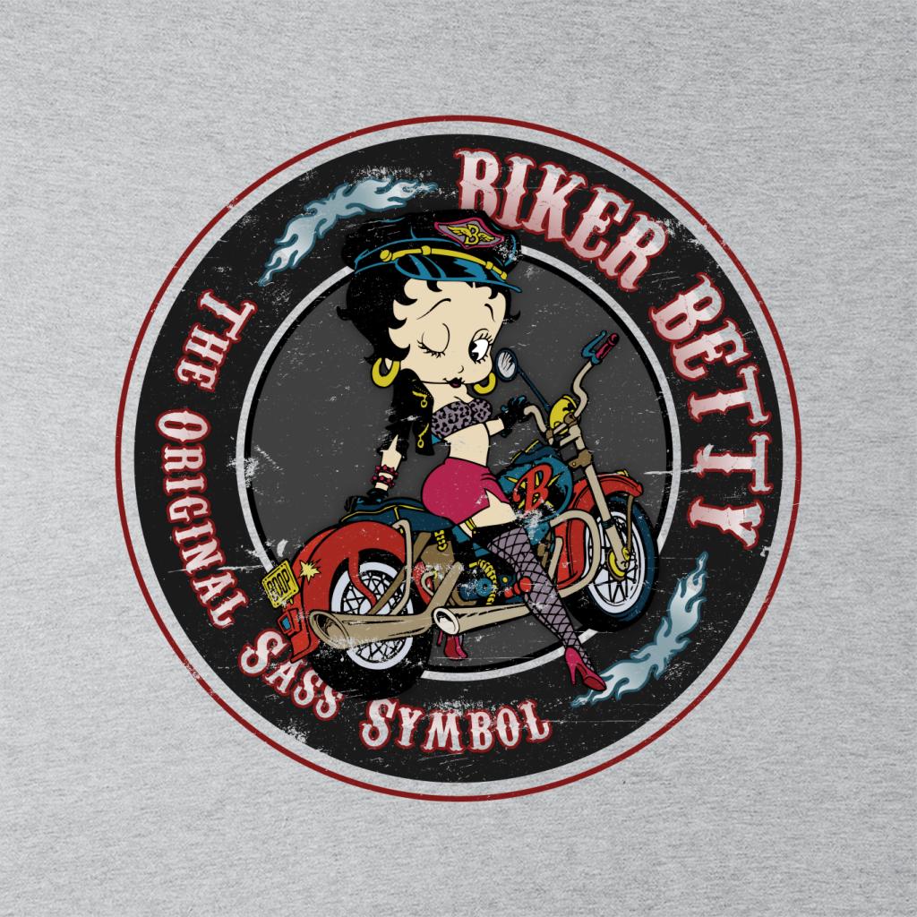 Betty Boop Biker Betty Men's T-Shirt-ALL + EVERY