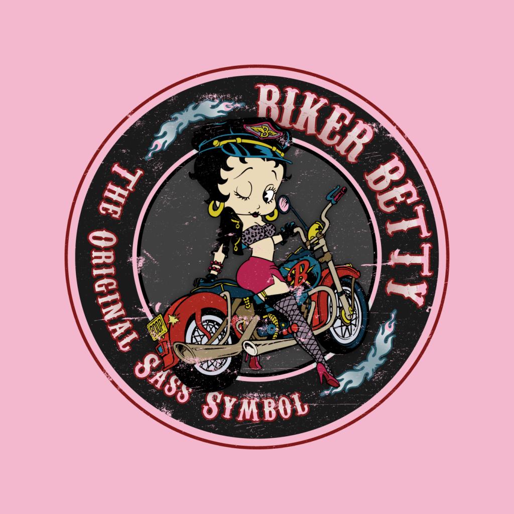 Betty Boop Biker Betty Women's T-Shirt-ALL + EVERY