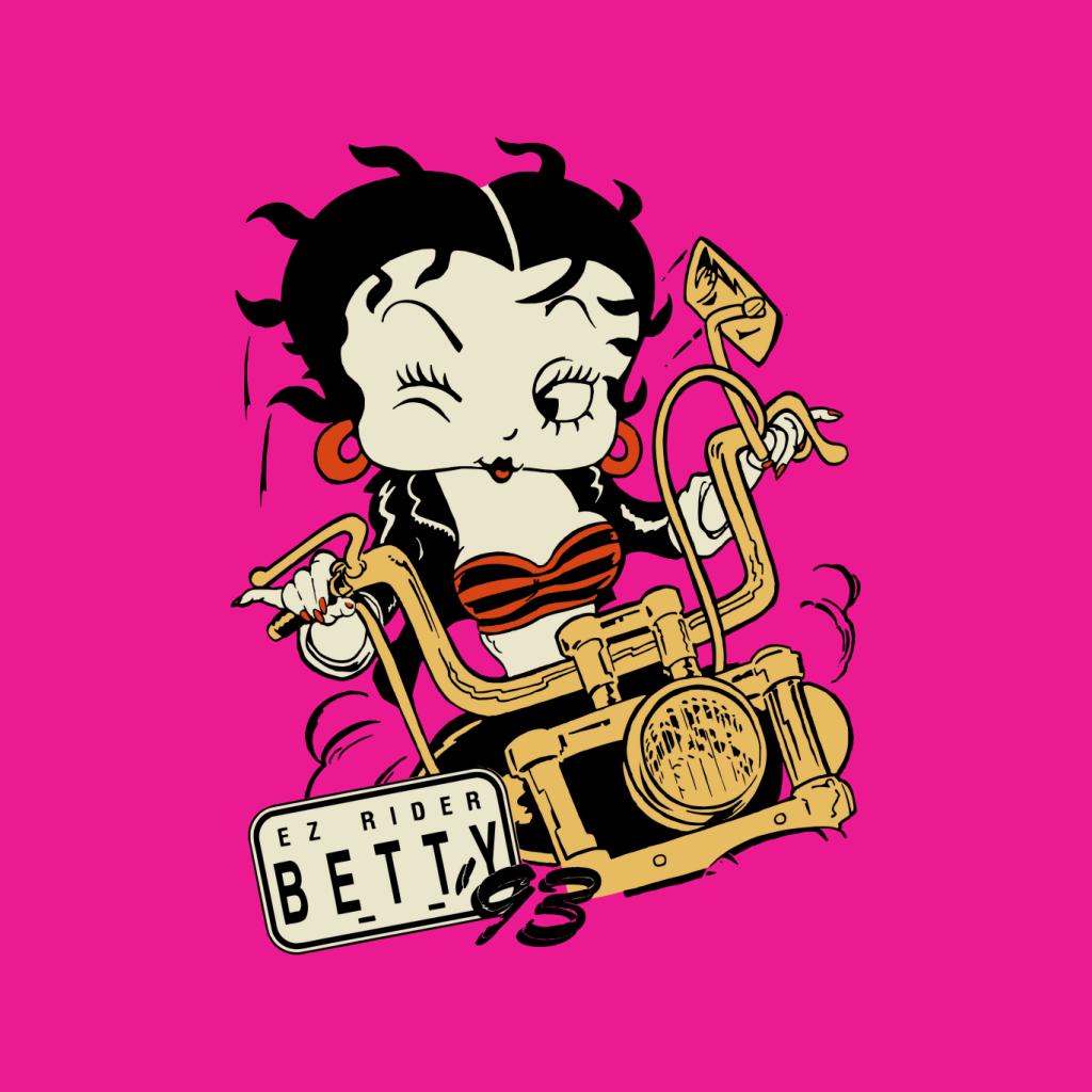 Betty Boop Ez Rider Betty Women's Sweatshirt-ALL + EVERY