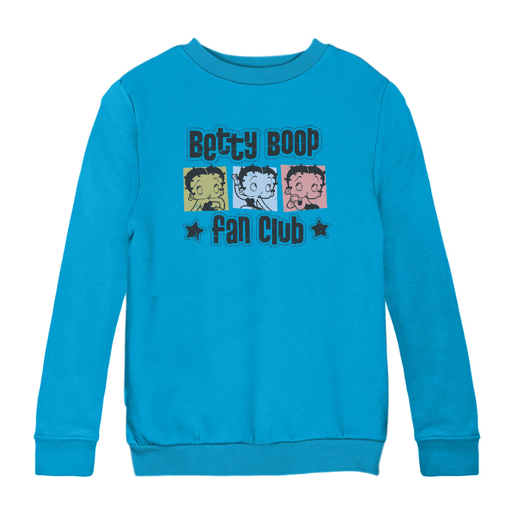 Betty Boop Fan Club Kids Sweatshirt-ALL + EVERY