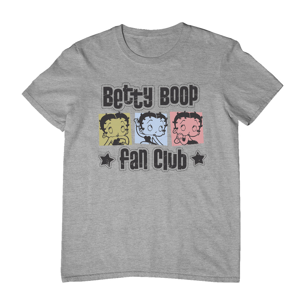 Betty Boop Fan Club Men's T-Shirt-ALL + EVERY