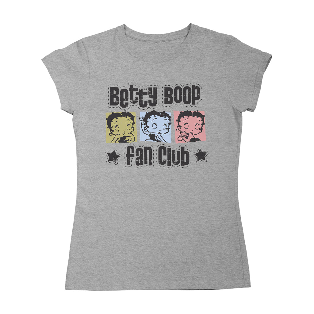 Betty Boop Fan Club Women's T-Shirt-ALL + EVERY