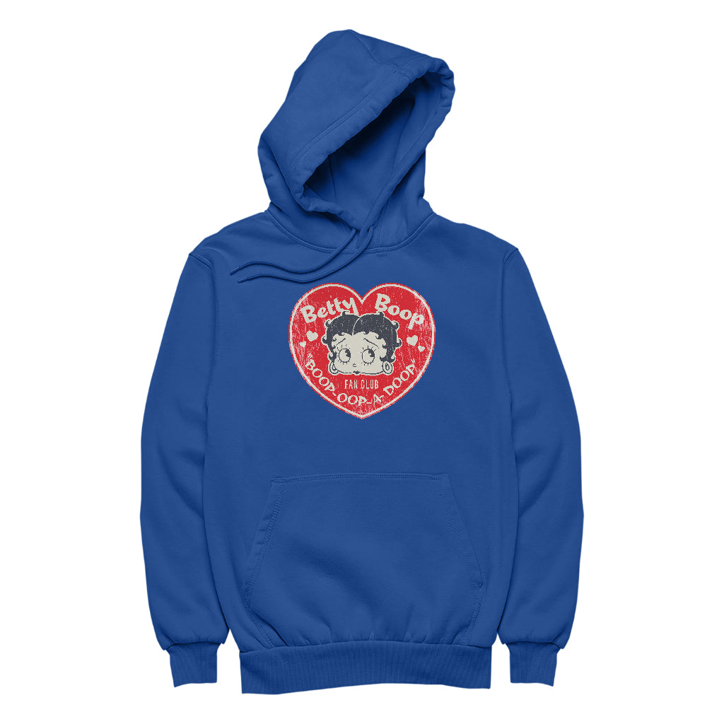 Betty Boop Oop A Doop Love Heart Men's Hooded Sweatshirt-ALL + EVERY