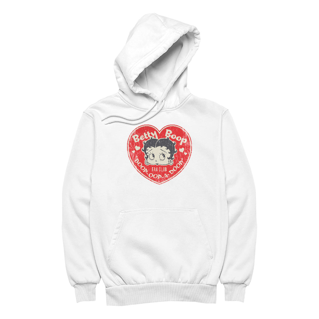 Betty Boop Oop A Doop Love Heart Men's Hooded Sweatshirt-ALL + EVERY