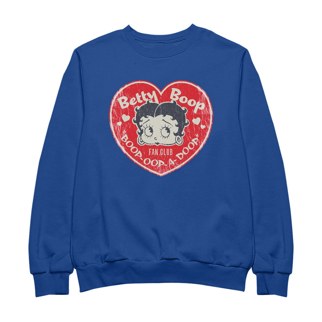 Betty Boop Oop A Doop Love Heart Men's Sweatshirt-ALL + EVERY