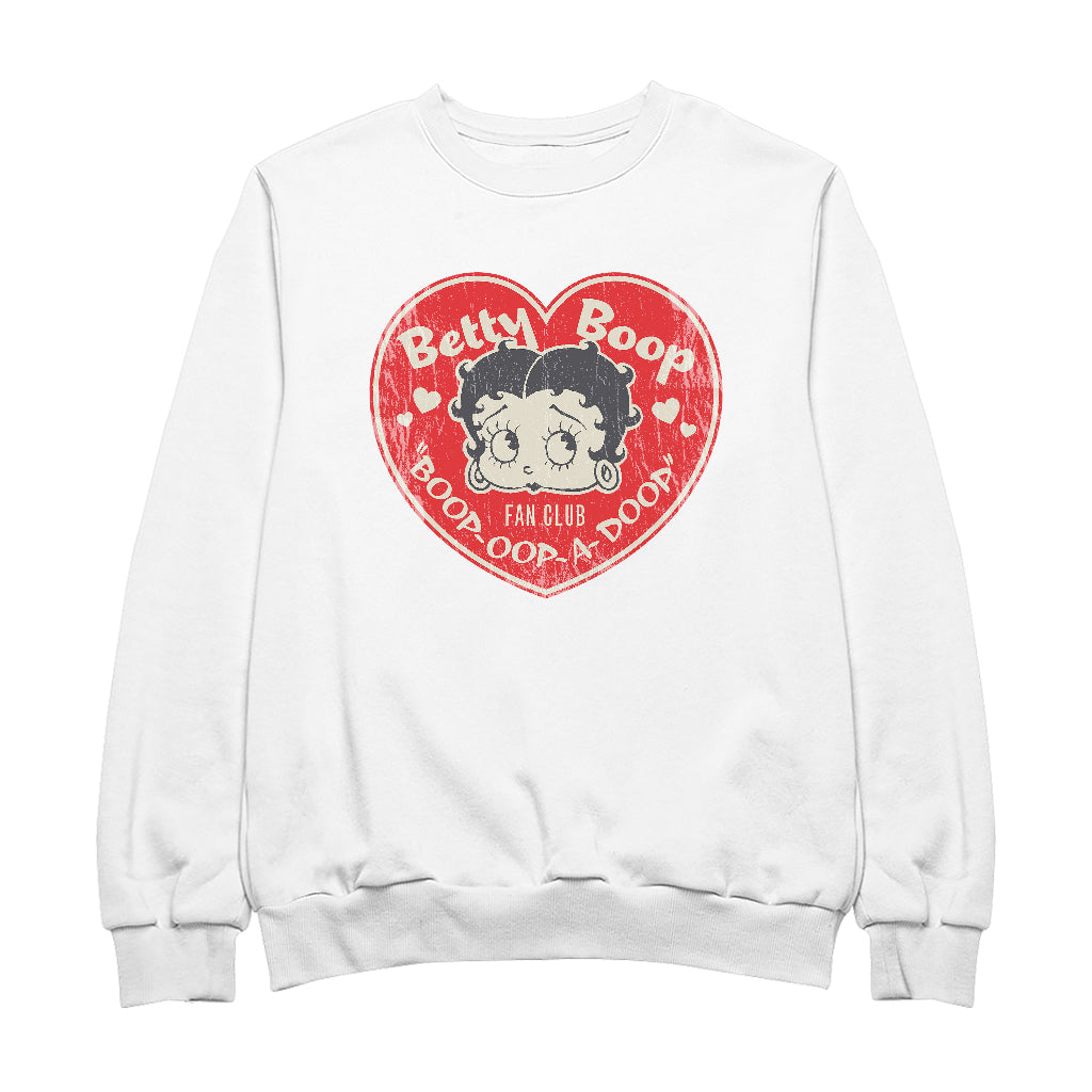 Betty Boop Oop A Doop Love Heart Men's Sweatshirt-ALL + EVERY