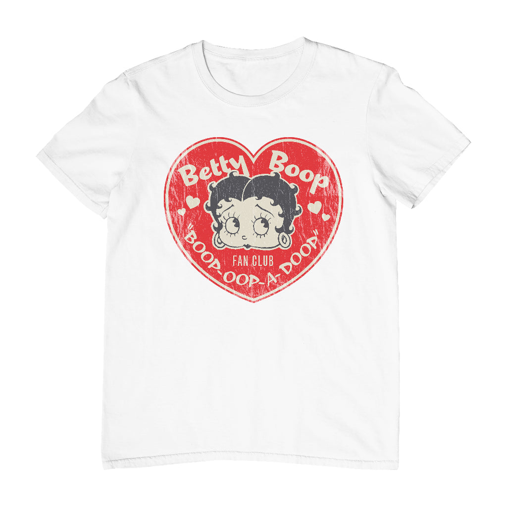 Betty Boop Oop A Doop Love Heart Men's T-Shirt-ALL + EVERY