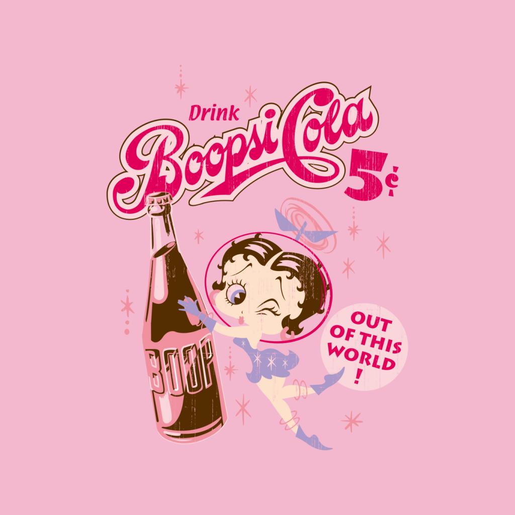 Betty Boop Drink Boopsi Cola Women's T-Shirt-ALL + EVERY