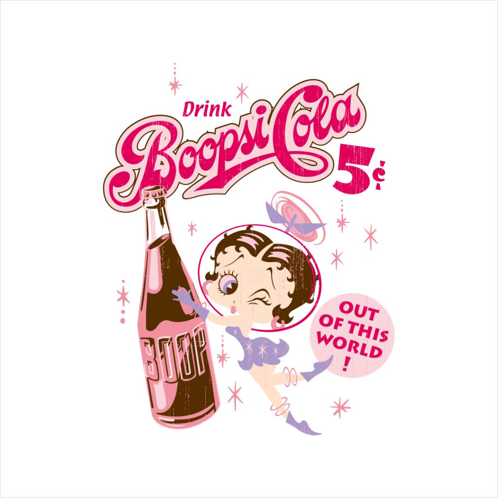 Betty Boop Drink Boopsi Cola Men's T-Shirt-ALL + EVERY