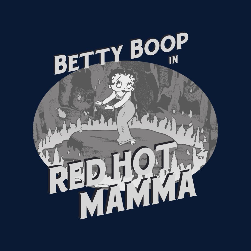 Betty Boop In Red Hot Mamma Men's Sweatshirt-ALL + EVERY