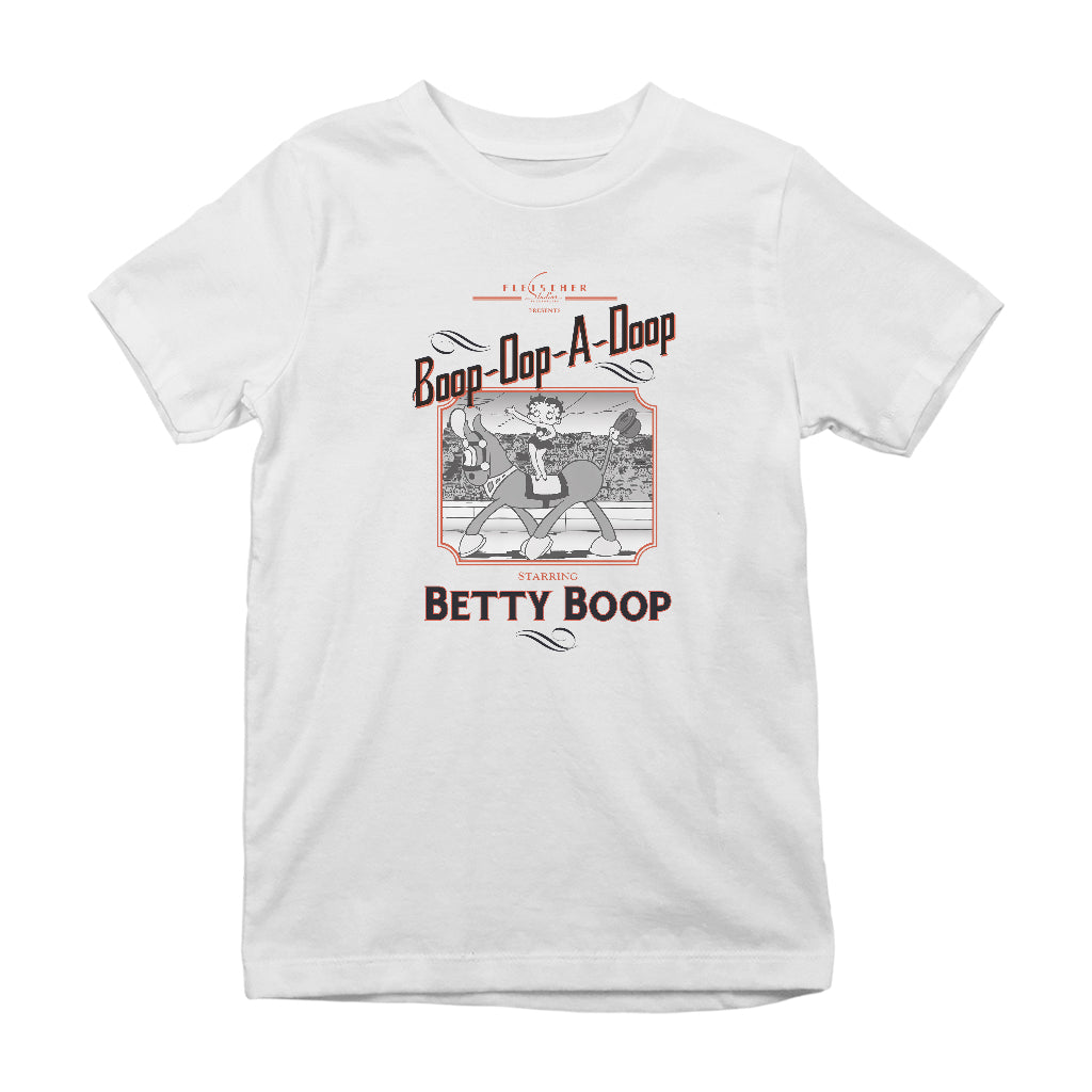 Betty Boop Starring In The Circus Kids T-Shirt-ALL + EVERY