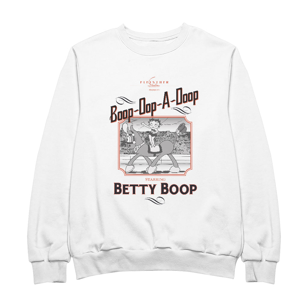 Betty Boop Starring In The Circus Men's Sweatshirt-ALL + EVERY