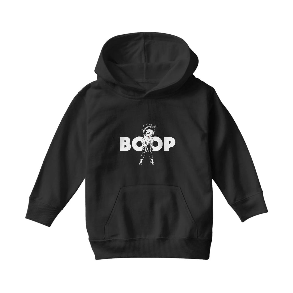 Betty Boop Power Kids Hooded Sweatshirt-ALL + EVERY