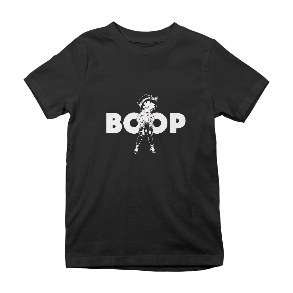 Betty Boop Power Kids T-Shirt-ALL + EVERY