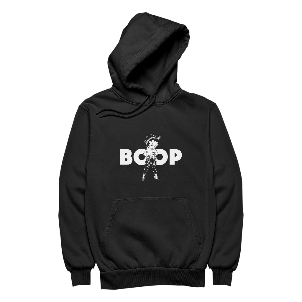 Betty Boop Power Men's Hooded Sweatshirt-ALL + EVERY