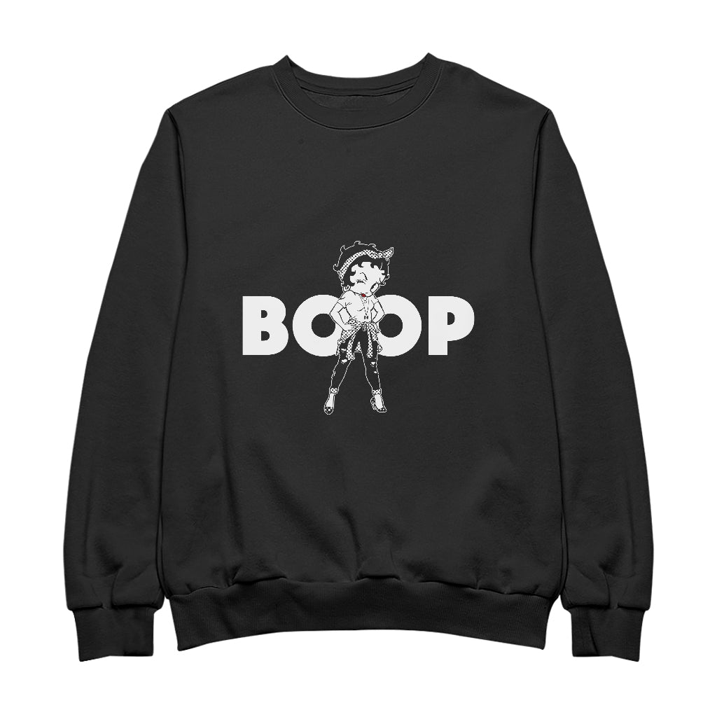 Betty Boop Power Men's Sweatshirt-ALL + EVERY