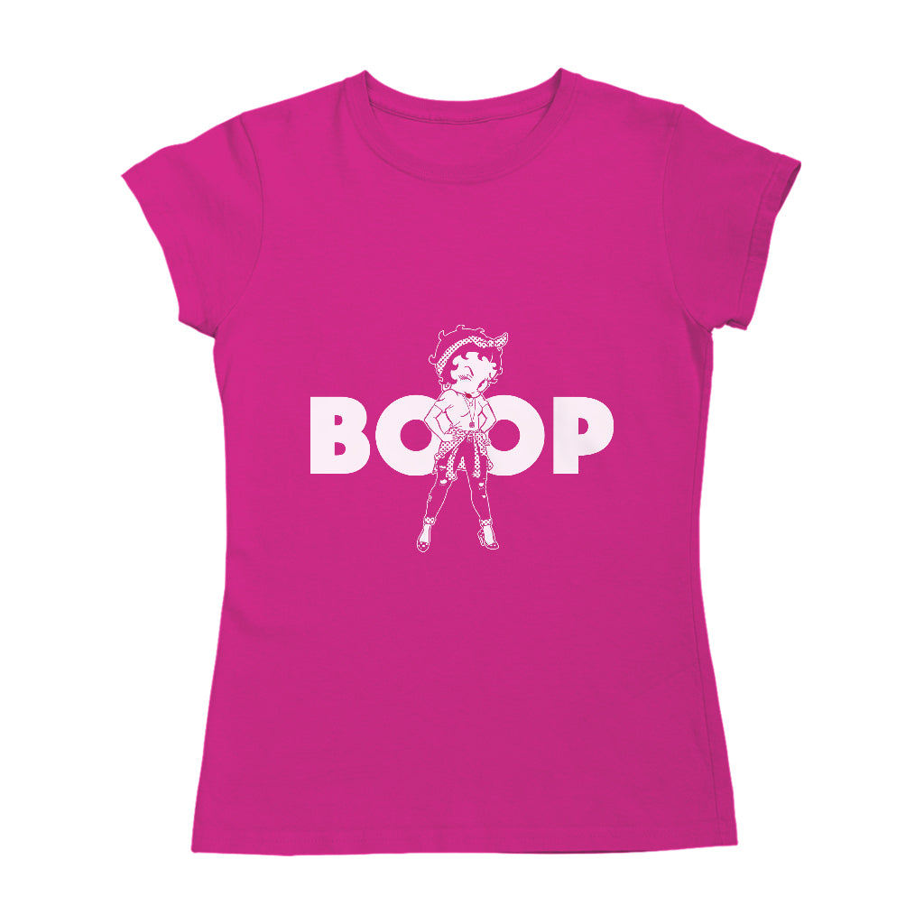 Betty Boop Power Women's T-Shirt-ALL + EVERY