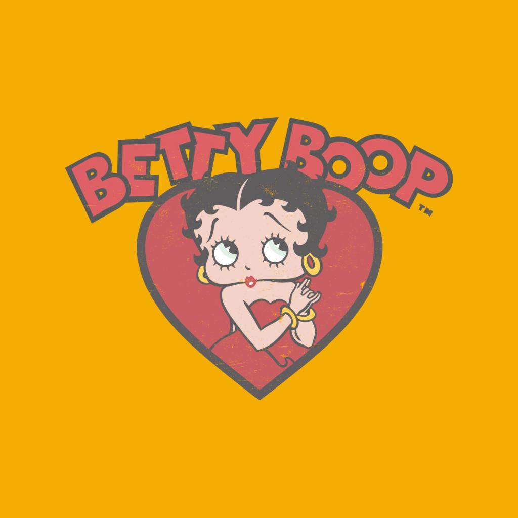 Betty Boop Love Red Dress Men's T-Shirt-ALL + EVERY