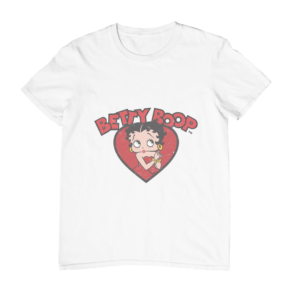 Betty Boop Love Red Dress Men's T-Shirt-ALL + EVERY