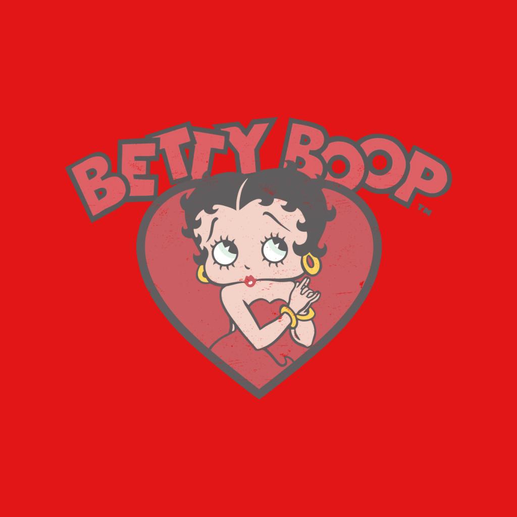 Betty Boop Love Red Dress Women's T-Shirt-ALL + EVERY