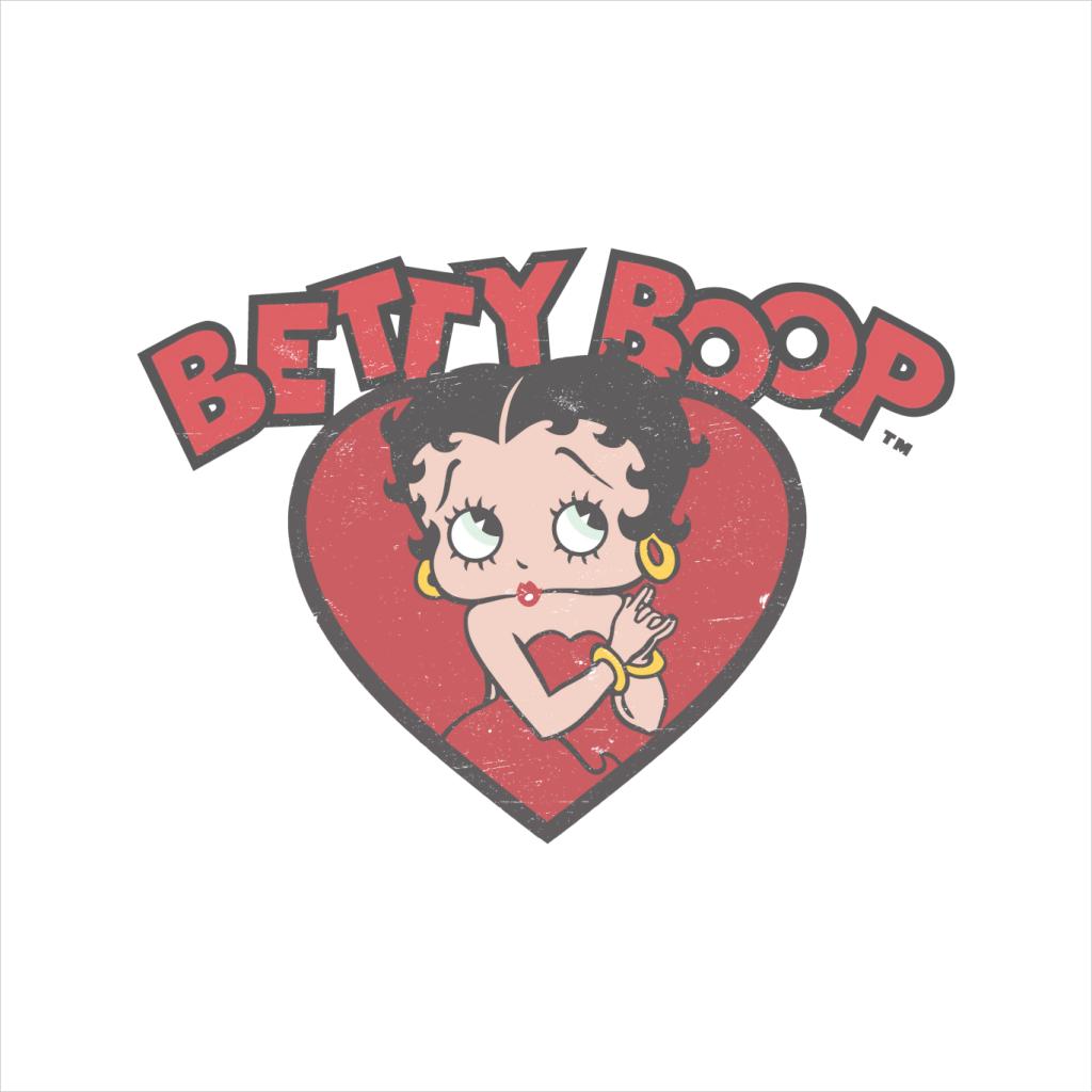 Betty Boop Love Red Dress Men's T-Shirt-ALL + EVERY