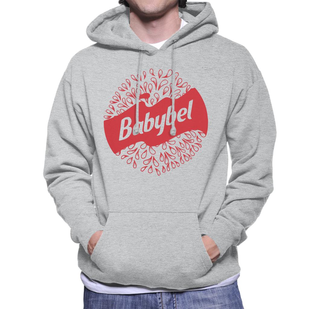 Baby Bel Detailed Droplets Men's Hooded Sweatshirt-ALL + EVERY