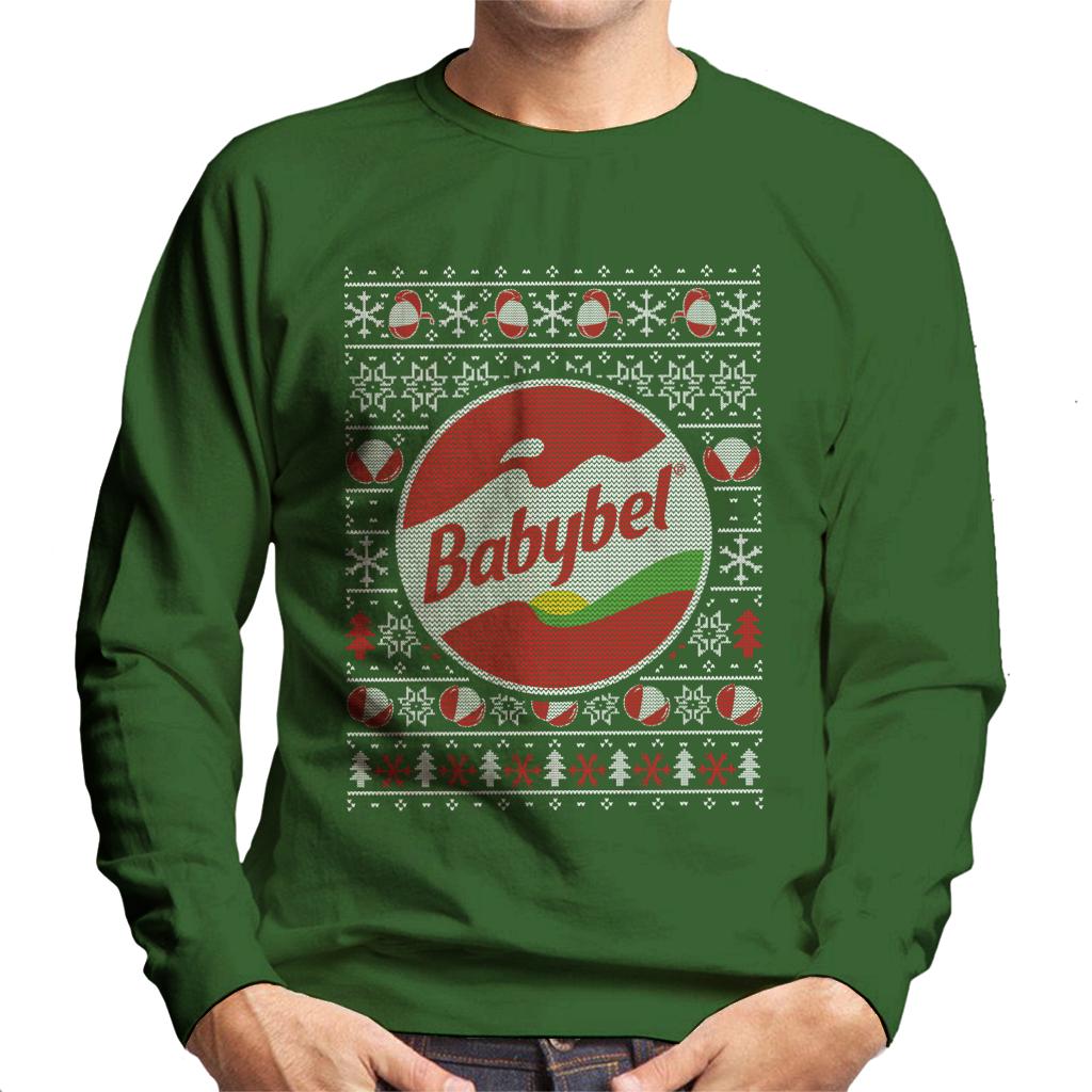 Baby Bel Christmas Knit Pattern Men's Sweatshirt-ALL + EVERY