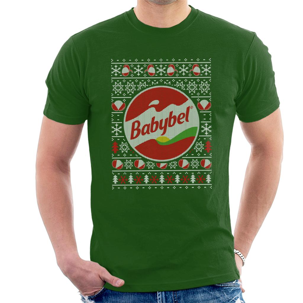 Baby Bel Christmas Knit Pattern Men's T-Shirt-ALL + EVERY