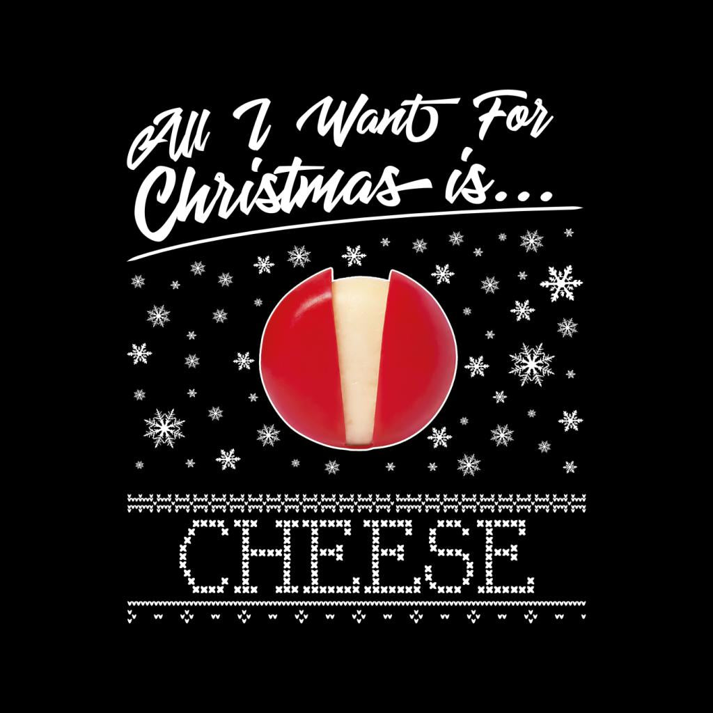 Baby Bel Christmas All I Want For Christmas Is Cheese Men's T-Shirt-ALL + EVERY