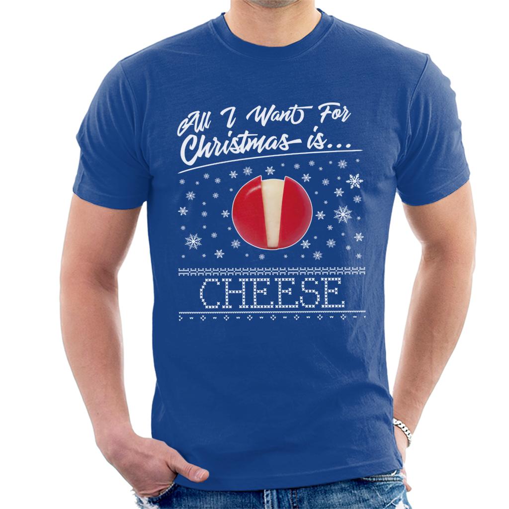 Baby Bel Christmas All I Want For Christmas Is Cheese Men's T-Shirt-ALL + EVERY