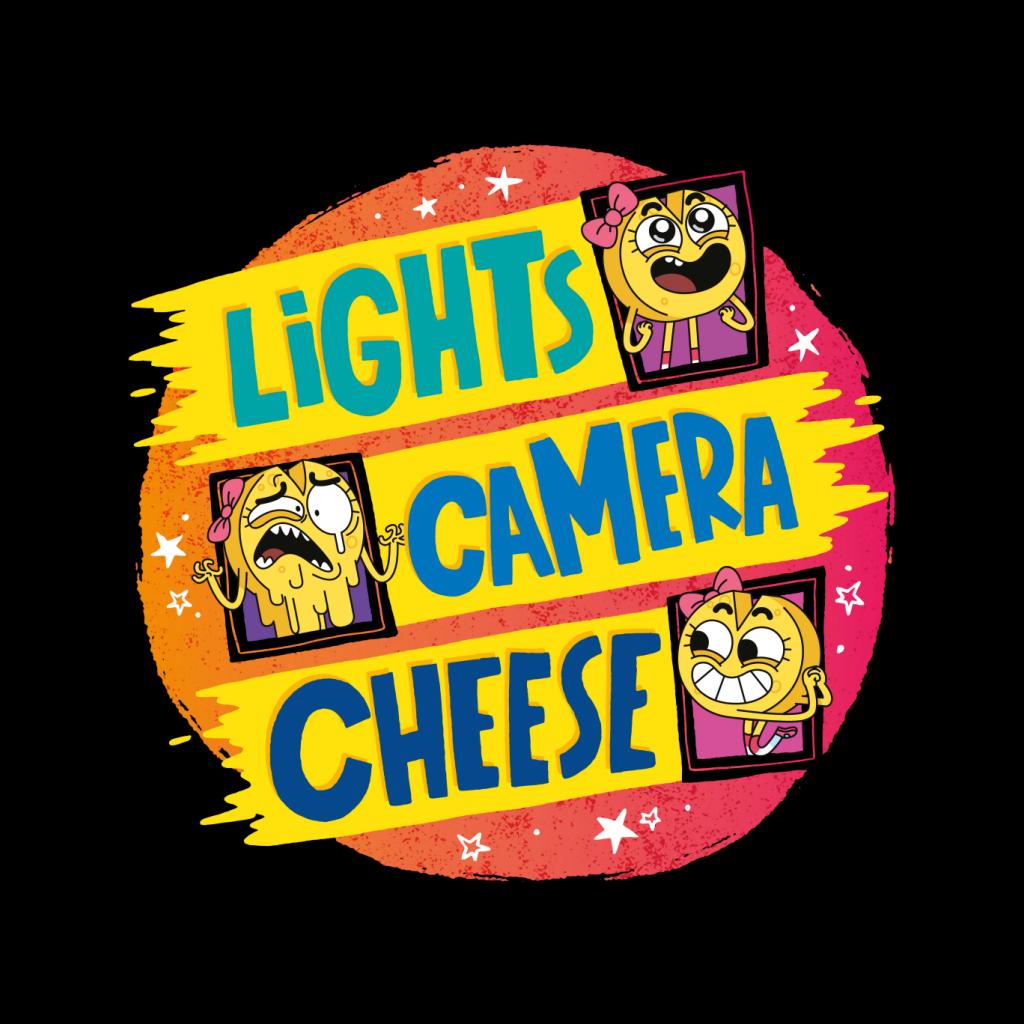 Boy Girl Dog Cat Mouse Cheese Lights Camera Cheese Men's T-Shirt-ALL + EVERY