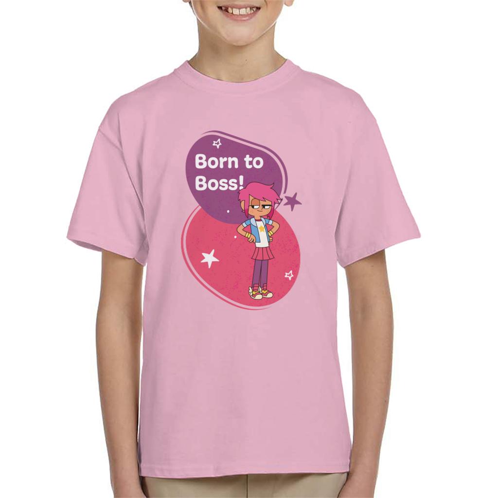 Boy Girl Dog Cat Mouse Cheese Born To Boss Kids T-Shirt-ALL + EVERY