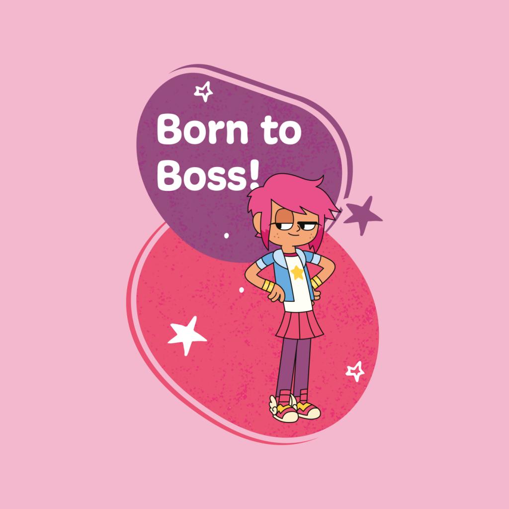 Boy Girl Dog Cat Mouse Cheese Born To Boss Women's T-Shirt-ALL + EVERY