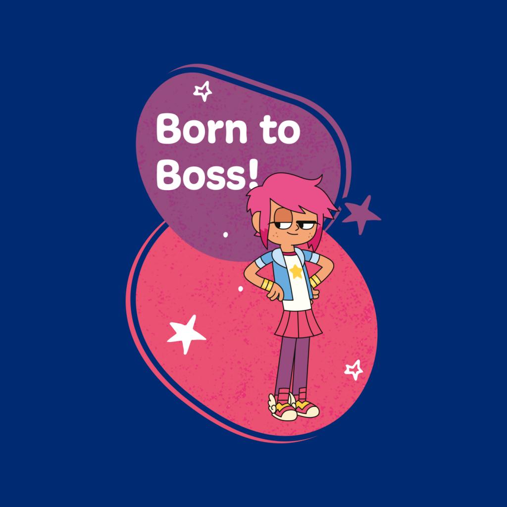 Boy Girl Dog Cat Mouse Cheese Born To Boss Women's T-Shirt-ALL + EVERY