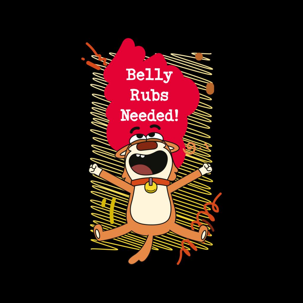 Boy Girl Dog Cat Mouse Cheese Belly Rubs Needed Women's T-Shirt-ALL + EVERY