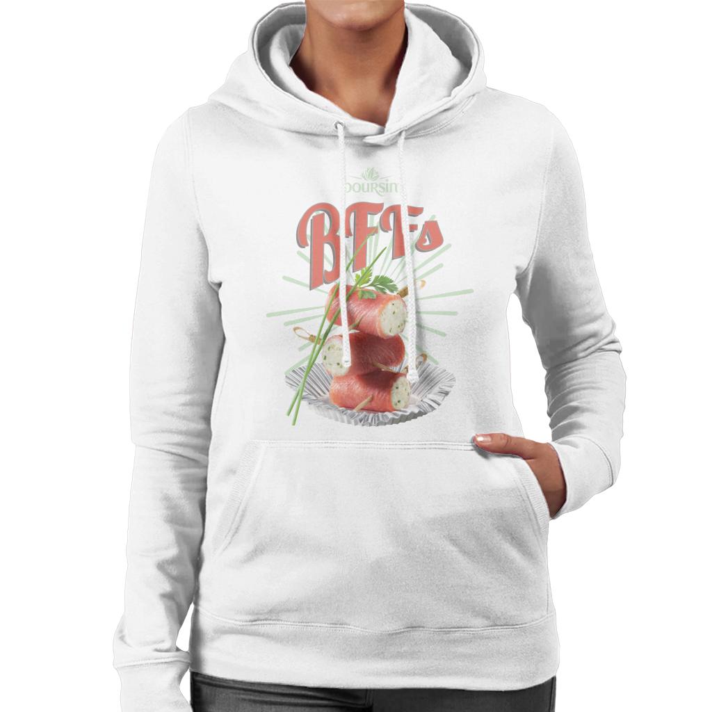 Boursin BFFs Women's Hooded Sweatshirt-ALL + EVERY