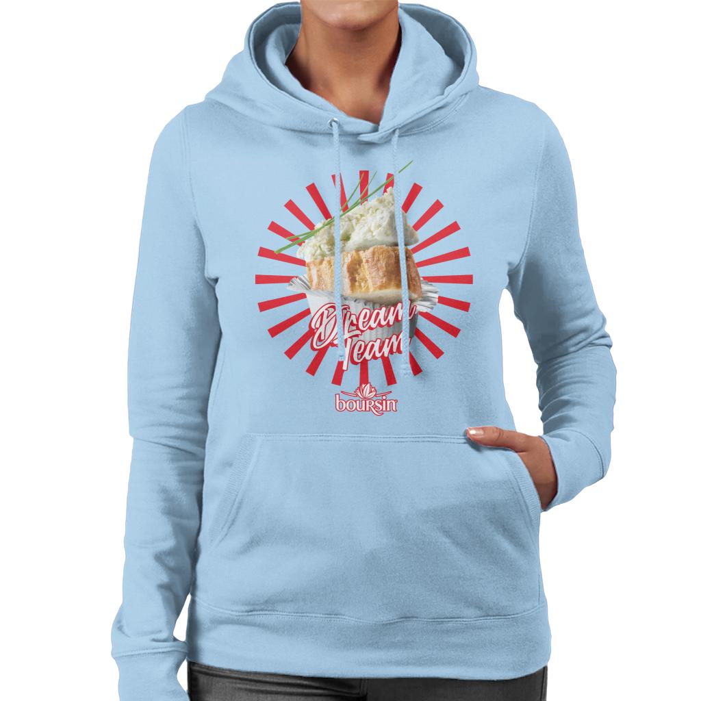 Boursin Dream Team Women's Hooded Sweatshirt-ALL + EVERY