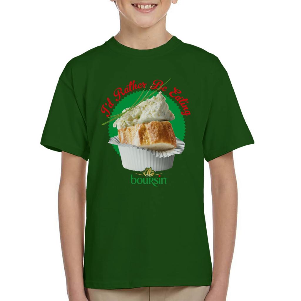 Boursin Id Rather Be Eating Kid's T-Shirt-ALL + EVERY