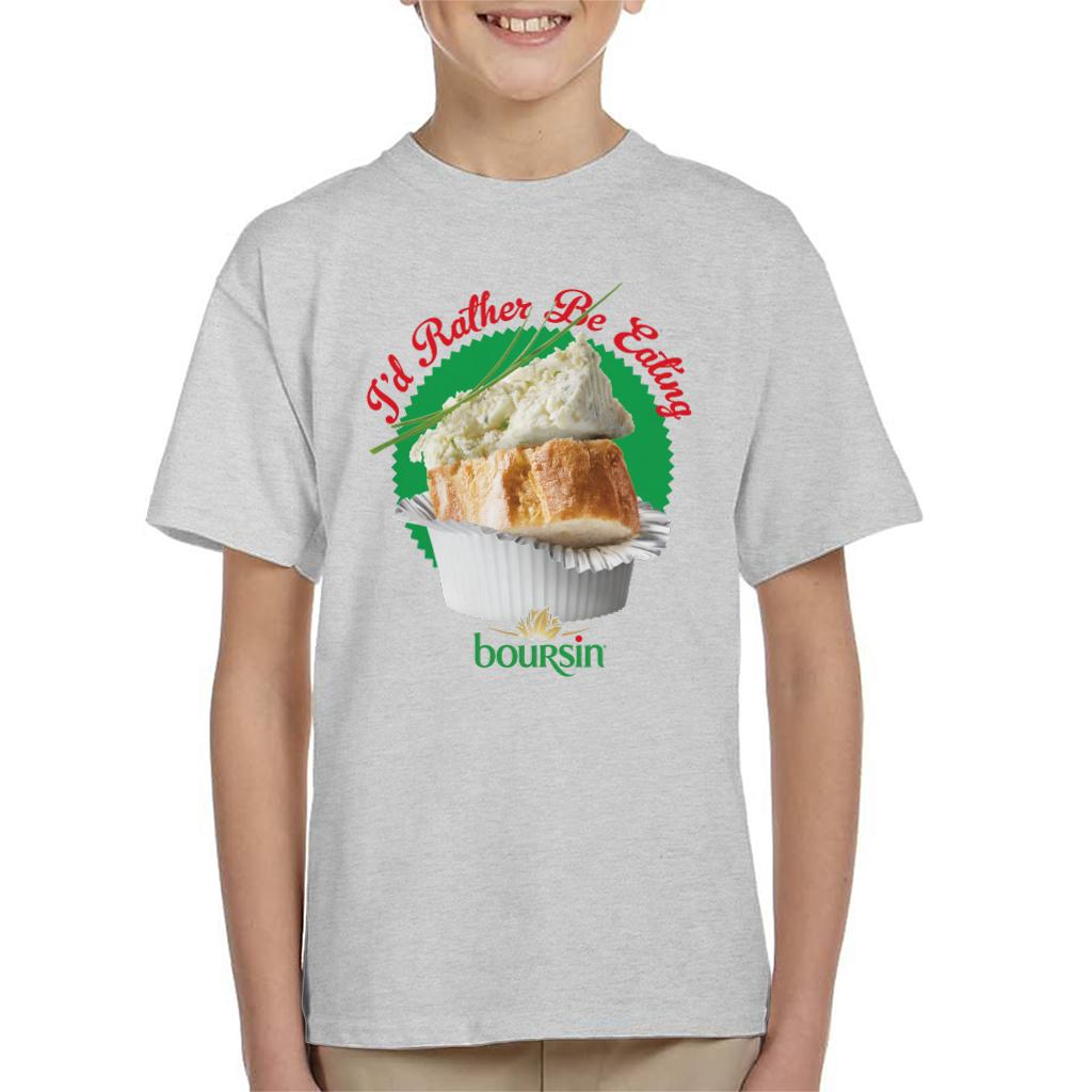 Boursin Id Rather Be Eating Kid's T-Shirt-ALL + EVERY