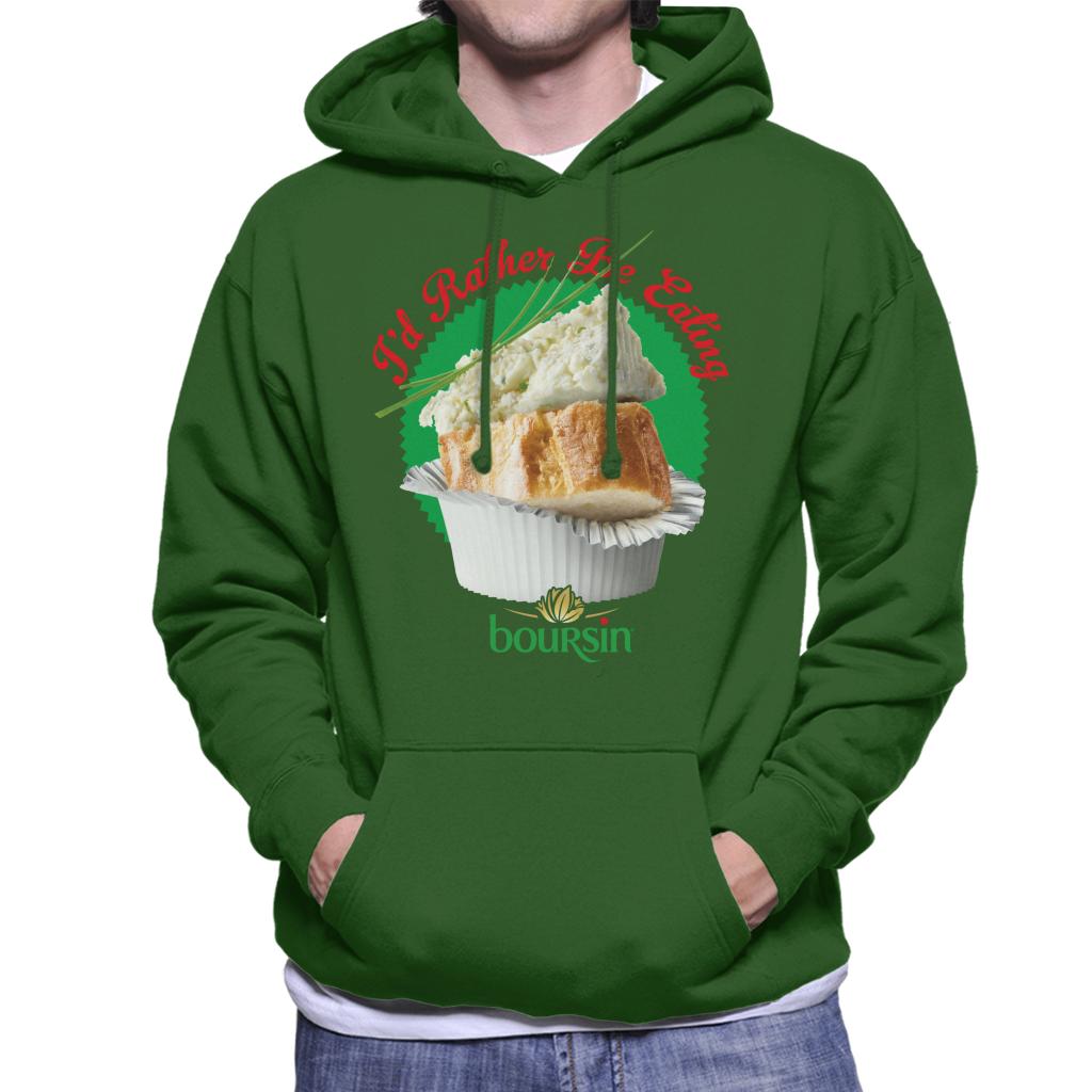 Boursin Id Rather Be Eating Men's Hooded Sweatshirt-ALL + EVERY