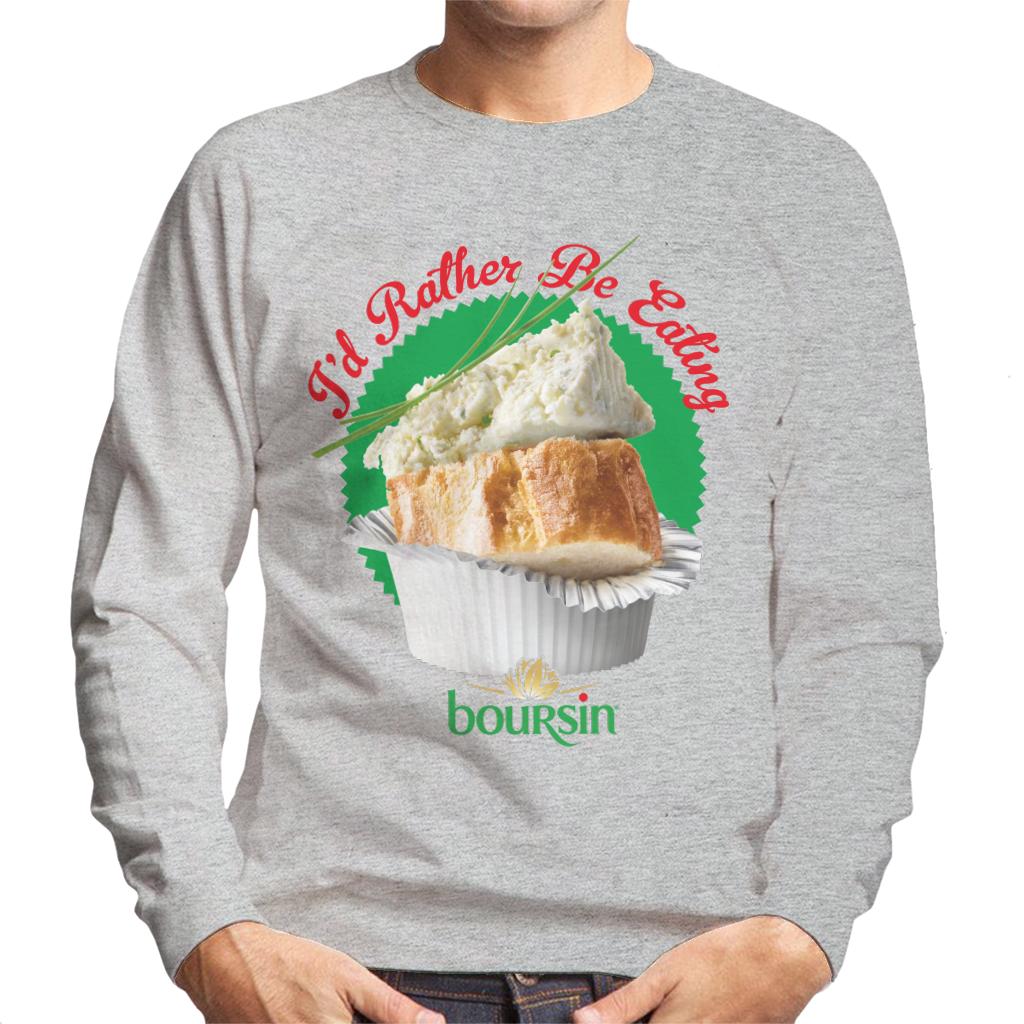 Boursin Id Rather Be Eating Men's Sweatshirt-ALL + EVERY