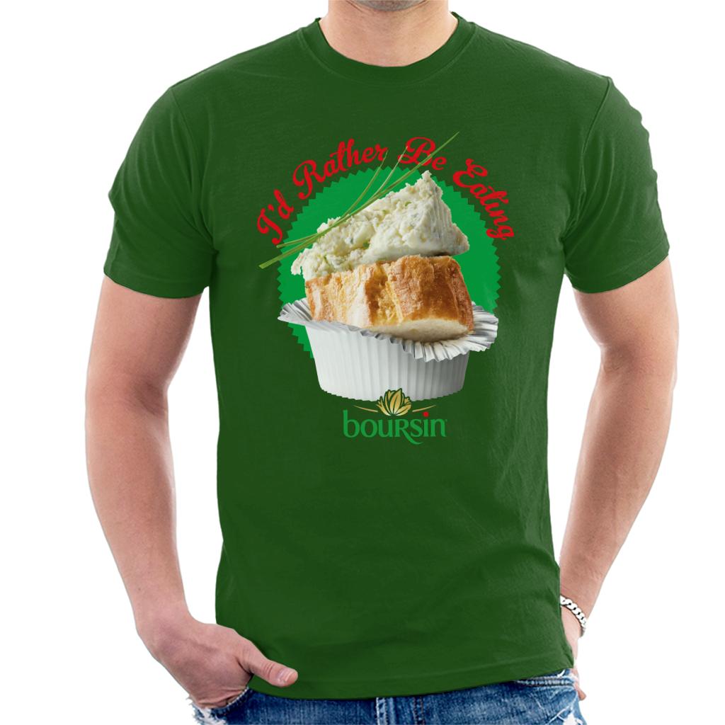 Boursin Id Rather Be Eating Men's T-Shirt-ALL + EVERY