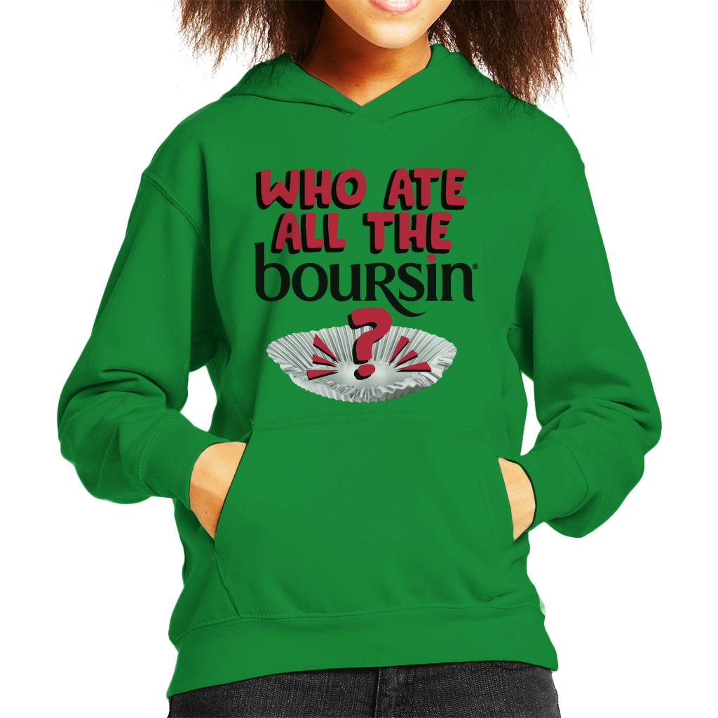 Boursin Who Ate All The Boursin Kid's Hooded Sweatshirt-ALL + EVERY